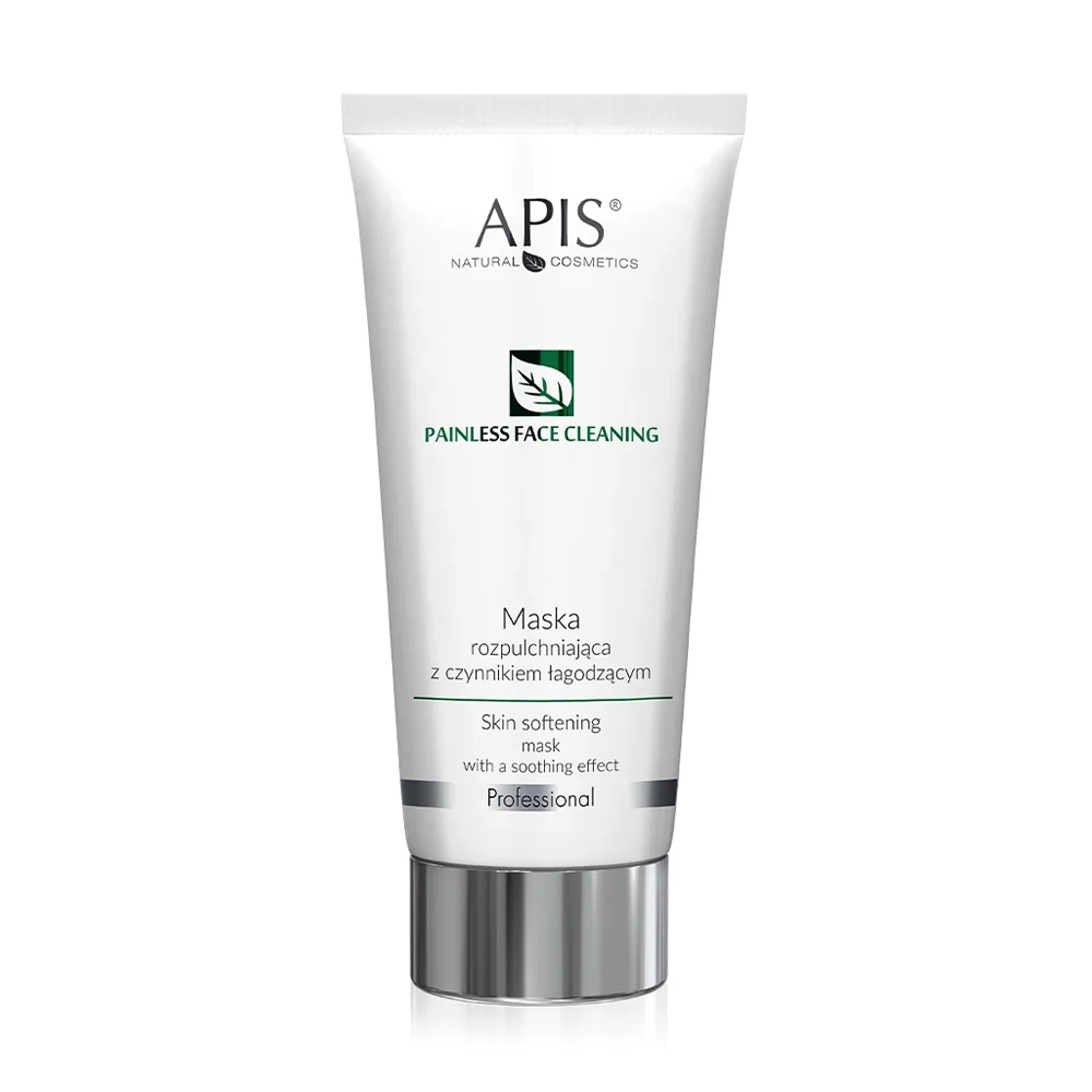 Пом'якшувальна маска для обличчя  Apis Natural Cosmetics Painless Face Cleansing Skin Softening Mask, 200 мл