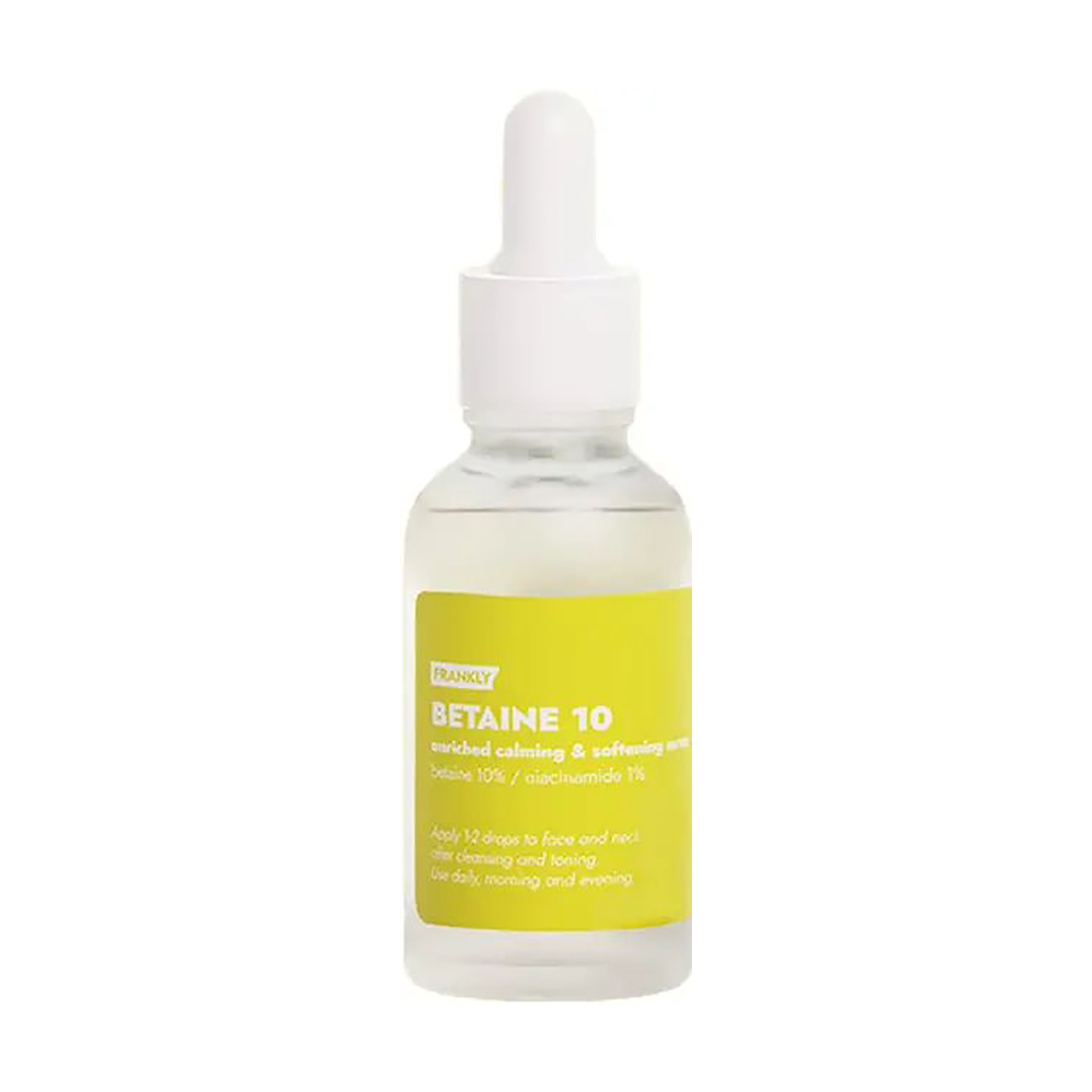 Заспокоювальна та пом'якшувальна сироватка для обличчя Frankly Betaine 10 Enriched Calming &amp; Softening Serum, 30 мл