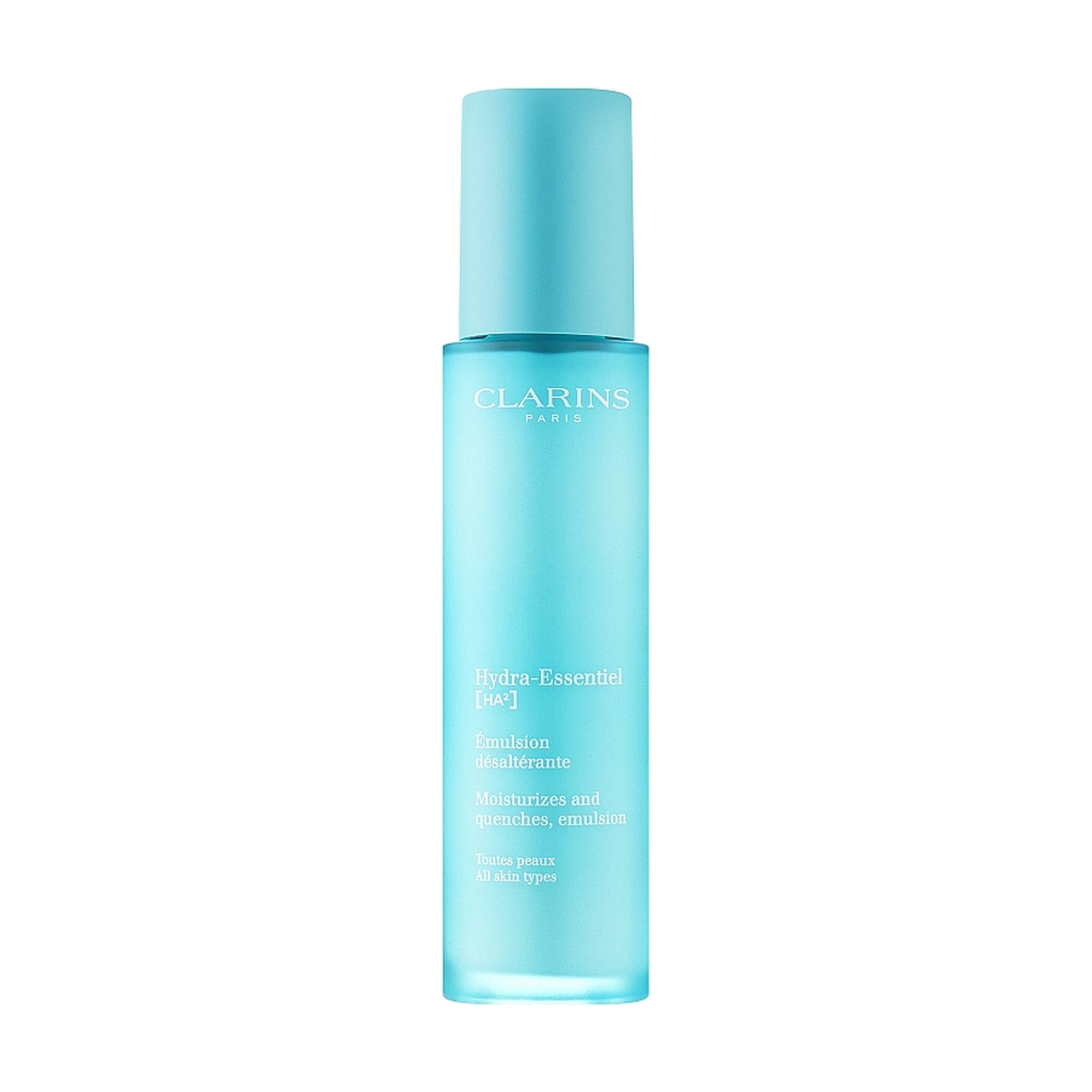 Зволожувальна та пом'якшувальна емульсія для обличчя Clarins Hydra-Essentiel Moisturizes And Quenches Emulsion, 75 мл